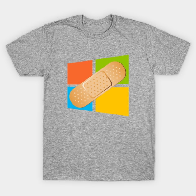 Patch Tuesday T-Shirt by Captain Dave's Junkyard